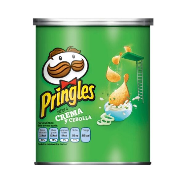 Papas fritas sabor a cebolla agria PRINGLES 40 g