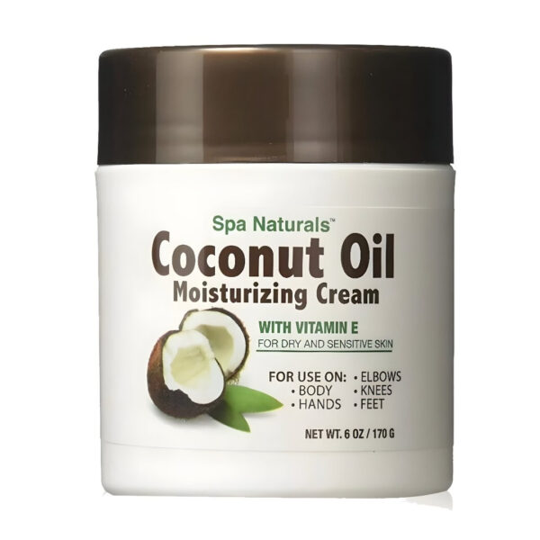 Crema de aceite de coco con vitamina E SPA NATURAL 170g