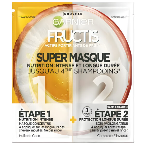 Mascarilla cabello GARNIER FRUCTIS aceite de coco 30ml