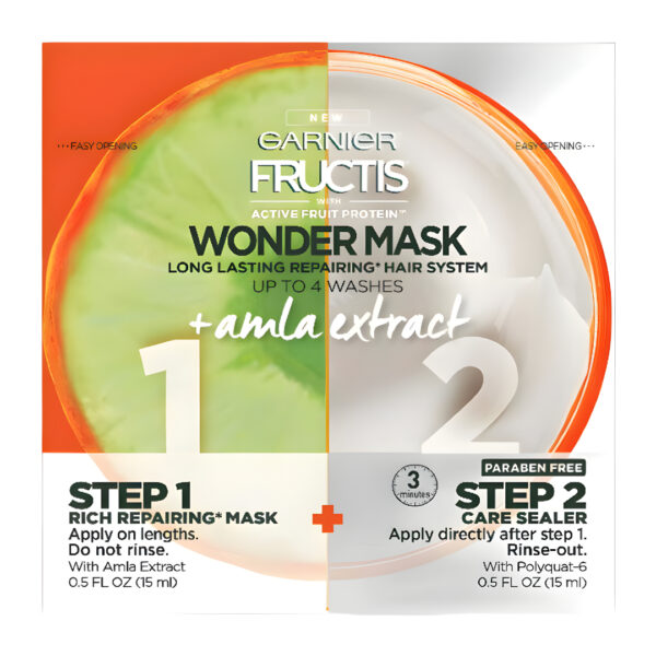 Mascarilla cabello GARNIER FRUCTIS extracto de amla 30mL
