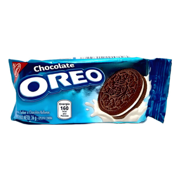 Galleta  OREO de chocolate 4und