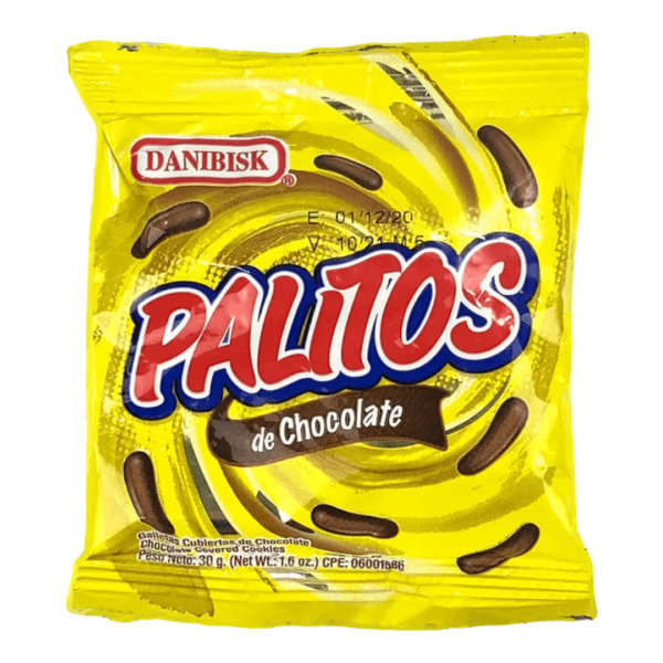 Palitos de chocolate DANIBISK 30g