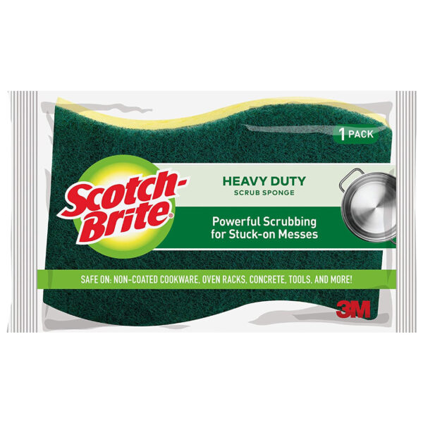 Esponja SCOTCH BRITE heavy duty 1 unid - Imagen 2