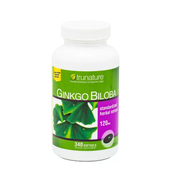 Ginkgo Biloba TRUNATURE 120mg. 340 capsulas blandas.