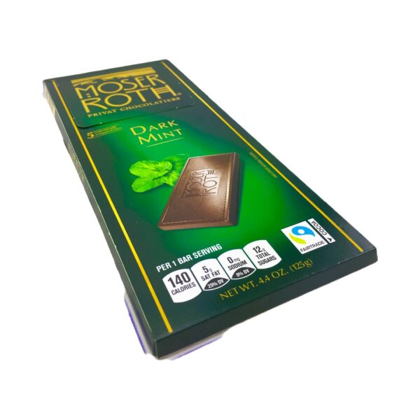 REMATE-Chocolate MOSER ROTH dark mint 125g - Imagen 3