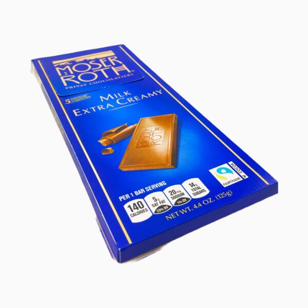 REMATE-Chocolate MOSER ROTH milk extra creamy 125g - Imagen 2