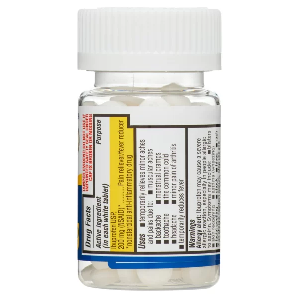 Ibuprofeno EQUATE 200 mg 100 tab. - Imagen 2