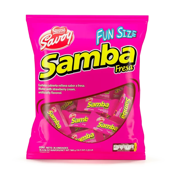 REMATE-Samba de fresa SAVOY 560g 35und