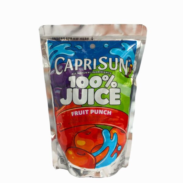 Jugo 100 % CAPRISUN sabor ponche de frutas 10 und,177ml c/u. - Imagen 2