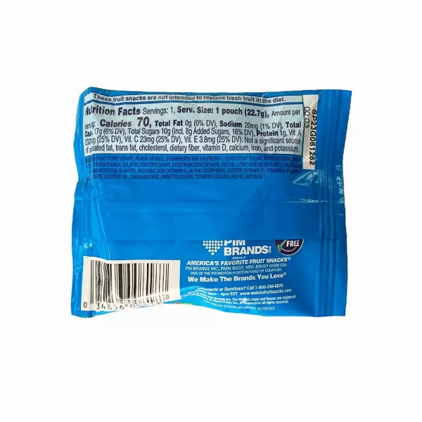 Gomitas WELCHS sabor a frutas  22.70g - Imagen 2