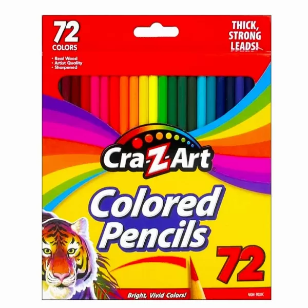 Lápices de colores CRA-Z-ART 72 unidades.
