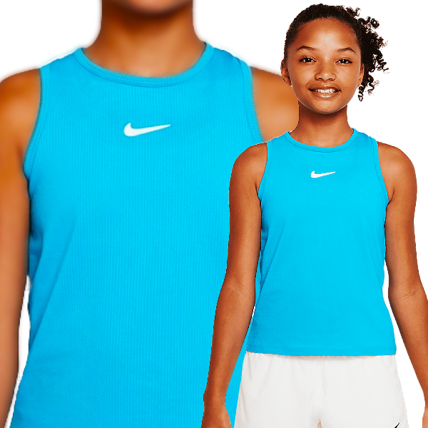 Franelilla de nina NIKE dri fit color azul talla XL Empaklo