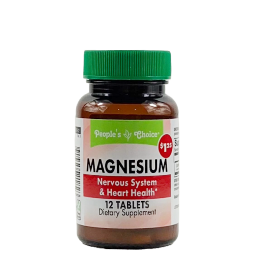 Magnesio PEOPLES CHOICE 12 capsulas