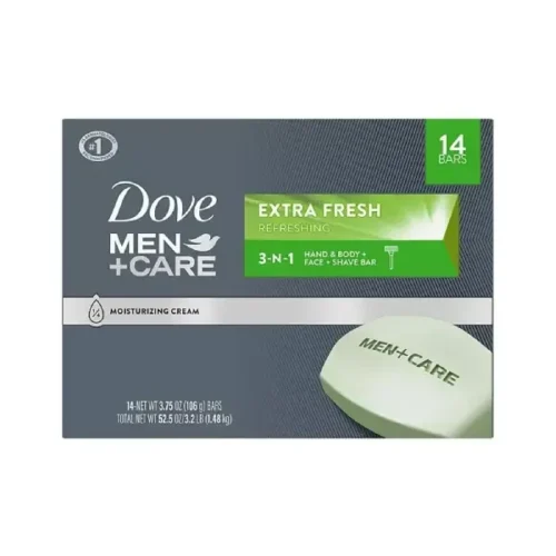 Jabon de barra DOVE men +care extra fresh 106g