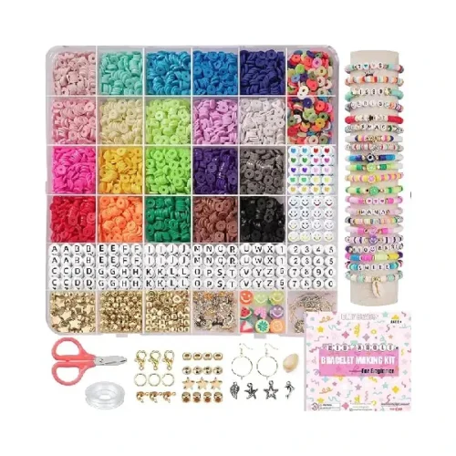 Kit para hacer pulseras MIO ANGLE para principiantes 5000 piezas