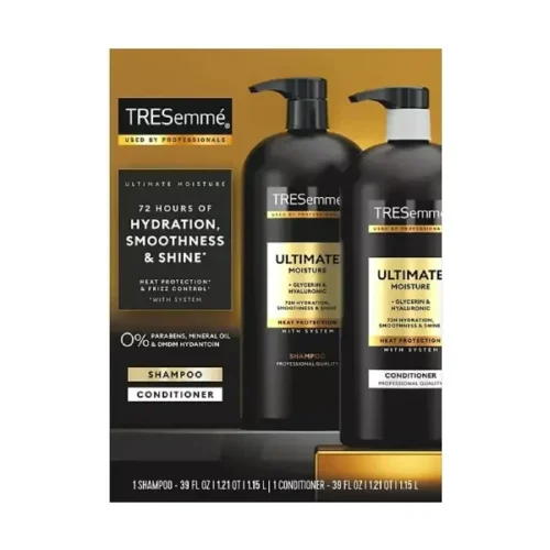 Shampoo y acondicionador TRESemmé ultimate moisture 1.15L c/u