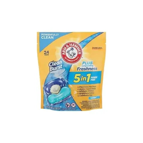 Detergente para ropa ARM & HAMMER clean burst 24 paks