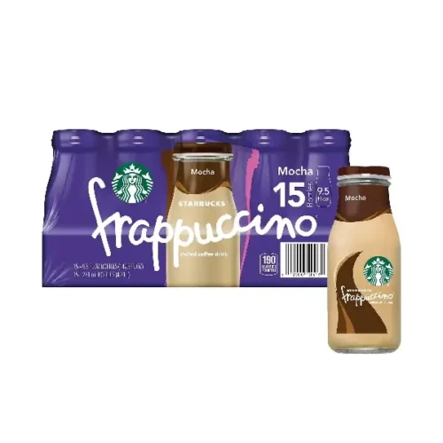Frappuchino de café STARBUCKS sabor a mocca paquete de 15und 281mL c/u