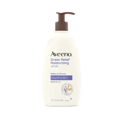 Loción Corporal anti estrés Aveeno aroma a lavanda 532mL