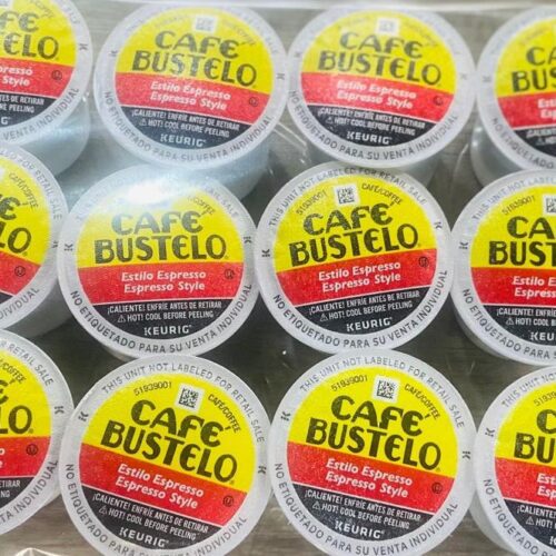 Café tostado oscuro BUSTELO Café Espresso en capsulas 12 und reempacadas