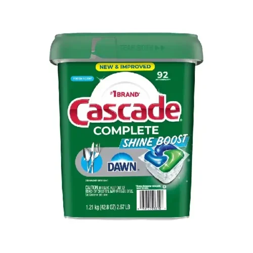 Lavaplatos en capsulas CASCADE fresh scent 92 pacs