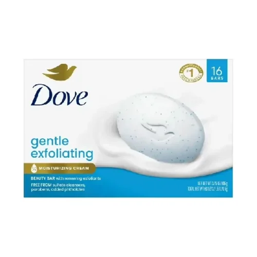 Jabon de Barra DOVE gentle exfoliating 106g