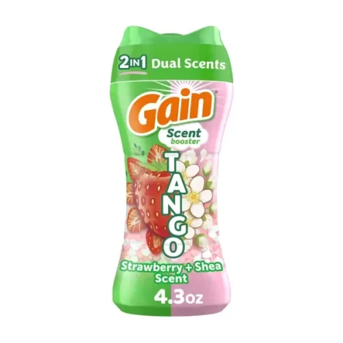 Perlas aromáticas GAIN strawberry + shea para lavadora 121g