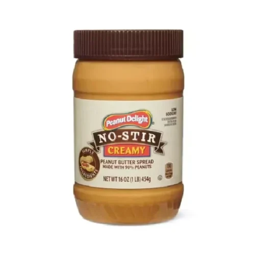 Mantequilla de mani PEANUT DELIGHT cremosa natural 454g